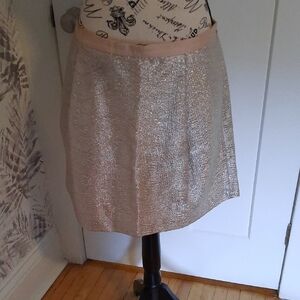 TORY BURCH Elegant Silver/gold Skirt